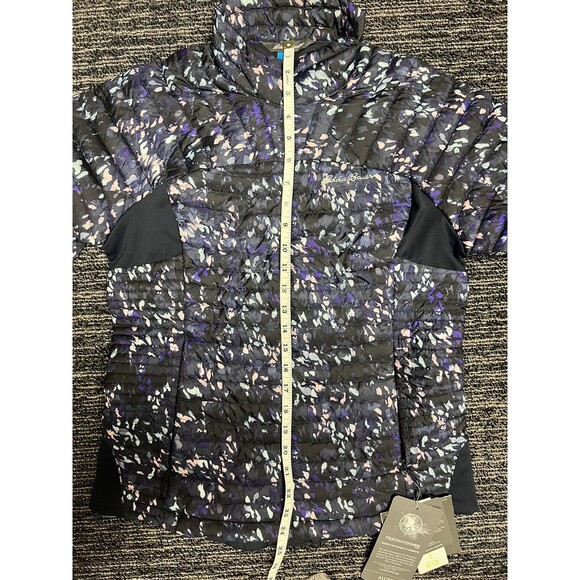 NWT Eddie Bauer Women’s Microtherm Stormdown First Ascent Jacket SM Purple Blue - Picture 8 of 12